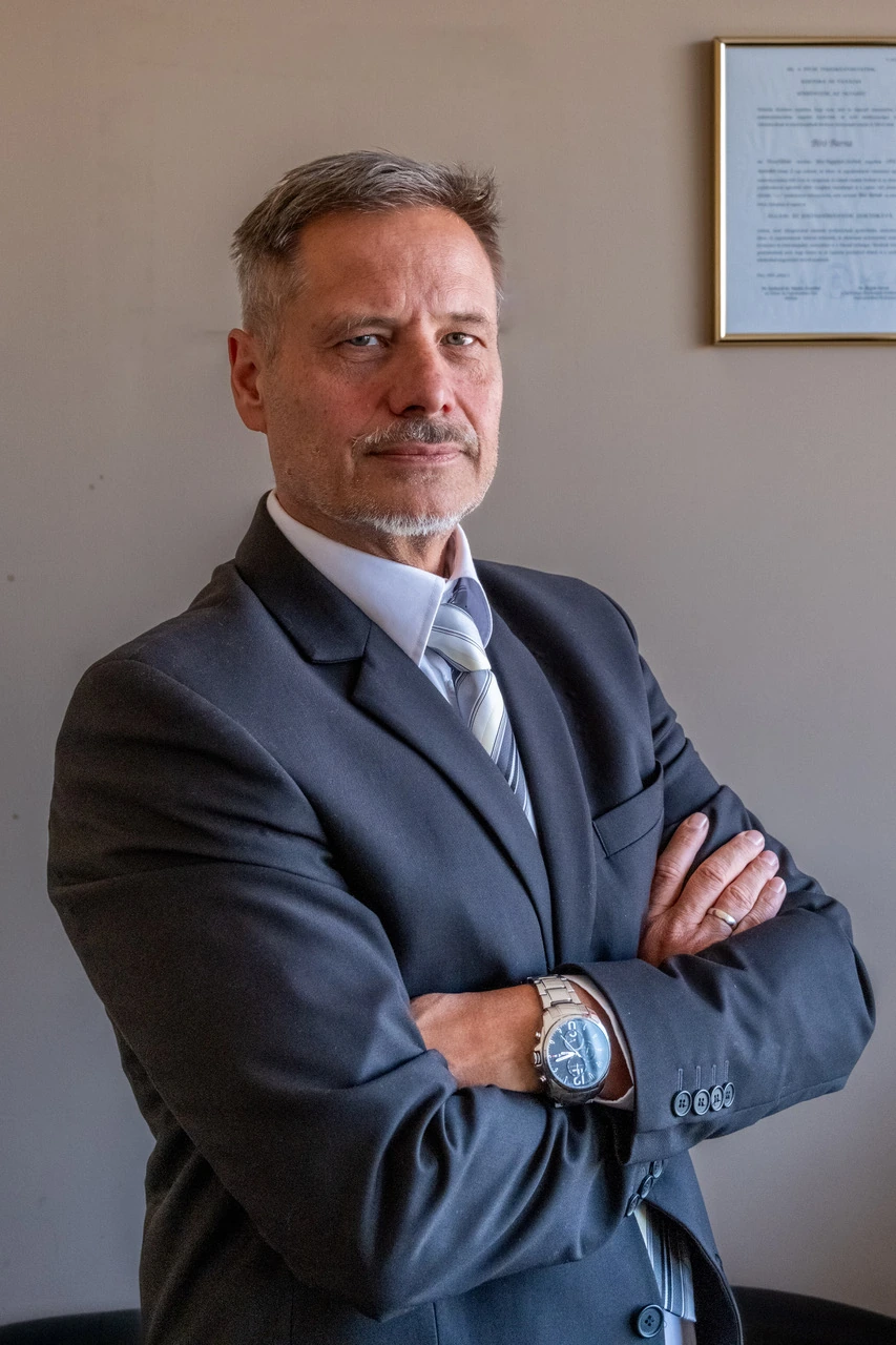 Dr. Biró Barna portréja
